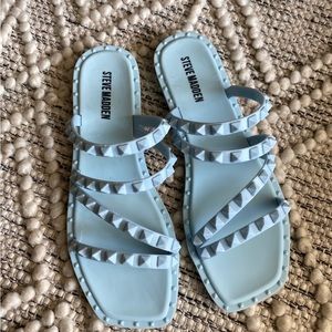 Steve Madden‎ baby blue Sandals size 7